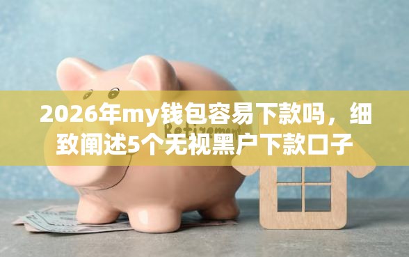 2026年my钱包容易下款吗，细致阐述5个无视黑户下款口子