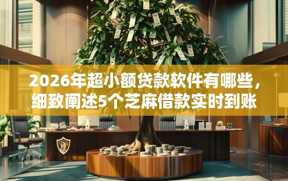 2026年超小额贷款软件有哪些，细致阐述5个芝麻借款实时到账速借口子