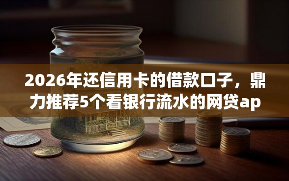 2026年还信用卡的借款口子，鼎力推荐5个看银行流水的网贷app