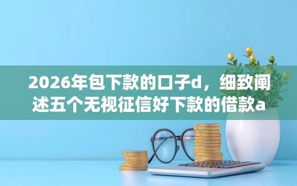 2026年包下款的口子d，细致阐述五个无视征信好下款的借款app