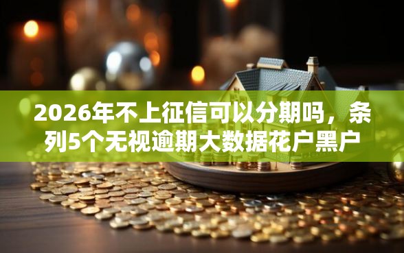 2026年不上征信可以分期吗，条列5个无视逾期大数据花户黑户平台