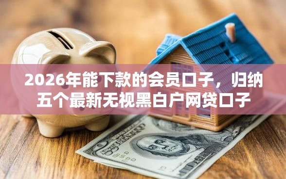 2026年能下款的会员口子，归纳五个最新无视黑白户网贷口子