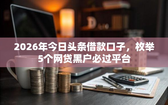 2026年今日头条借款口子，枚举5个网贷黑户必过平台