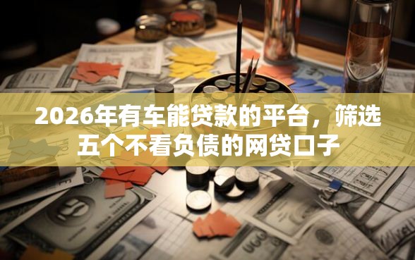 2026年有车能贷款的平台，筛选五个不看负债的网贷口子