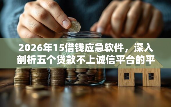 2026年15借钱应急软件，深入剖析五个贷款不上诚信平台的平台