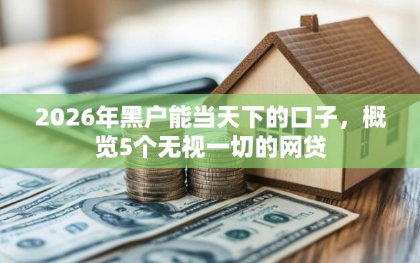 2026年黑户能当天下的口子，概览5个无视一切的网贷