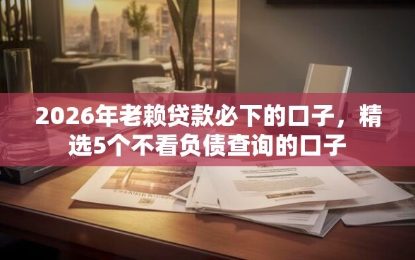 2026年老赖贷款必下的口子，精选5个不看负债查询的口子