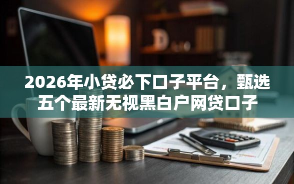 2026年小贷必下口子平台，甄选五个最新无视黑白户网贷口子