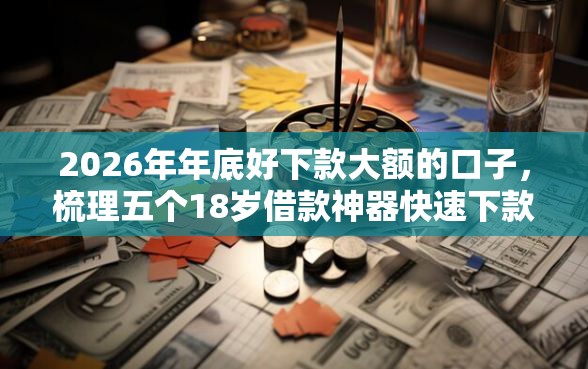2026年年底好下款大额的口子，梳理五个18岁借款神器快速下款口子
