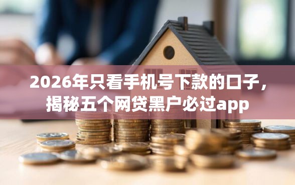 2026年只看手机号下款的口子，揭秘五个网贷黑户必过app