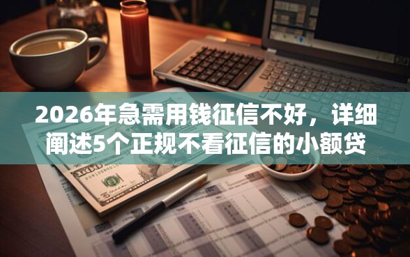 2026年急需用钱征信不好，详细阐述5个正规不看征信的小额贷款口子