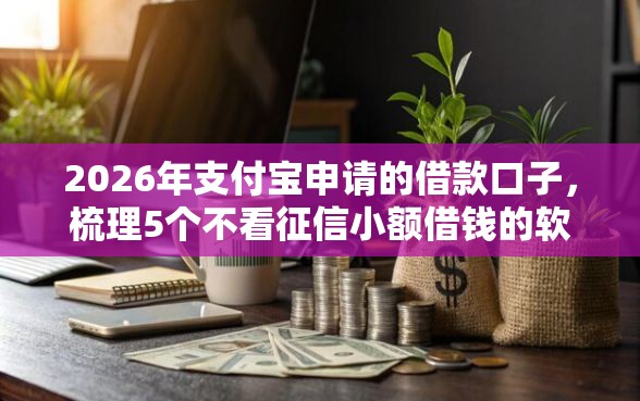 2026年支付宝申请的借款口子，梳理5个不看征信小额借钱的软件