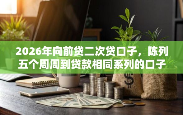 2026年向前贷二次贷口子，陈列五个周周到贷款相同系列的口子