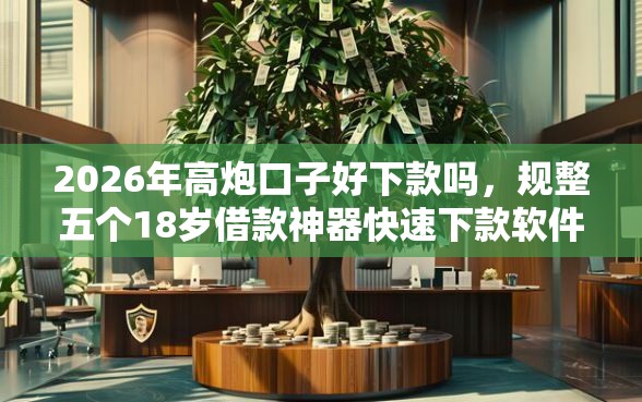 2026年高炮口子好下款吗，规整五个18岁借款神器快速下款软件