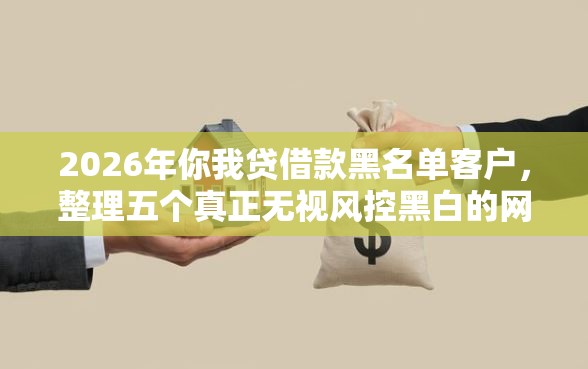 2026年你我贷借款黑名单客户，整理五个真正无视风控黑白的网贷平台