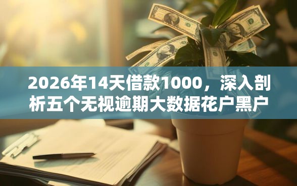 2026年14天借款1000，深入剖析五个无视逾期大数据花户黑户口子