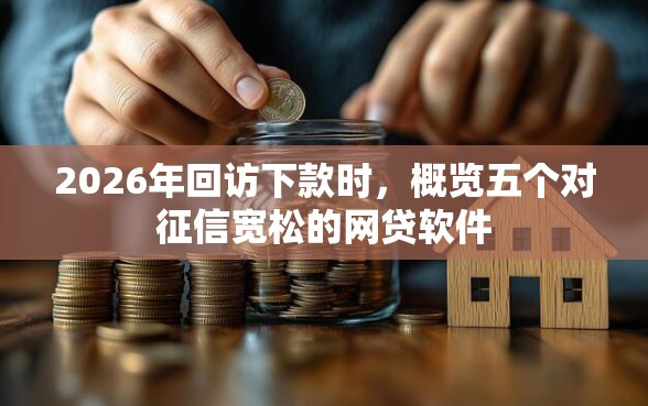 2026年回访下款时，概览五个对征信宽松的网贷软件