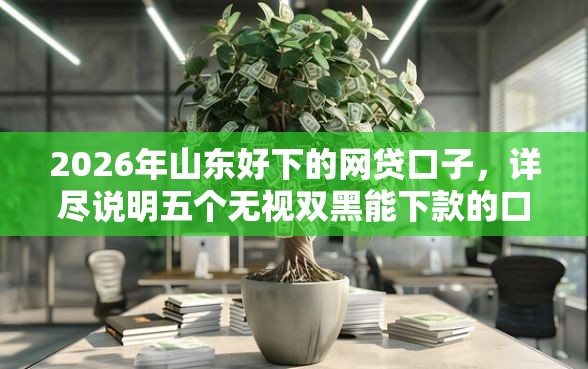 2026年山东好下的网贷口子，详尽说明五个无视双黑能下款的口子