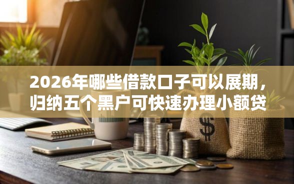 2026年哪些借款口子可以展期，归纳五个黑户可快速办理小额贷款业务的口子