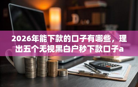 2026年能下款的口子有哪些，理出五个无视黑白户秒下款口子app