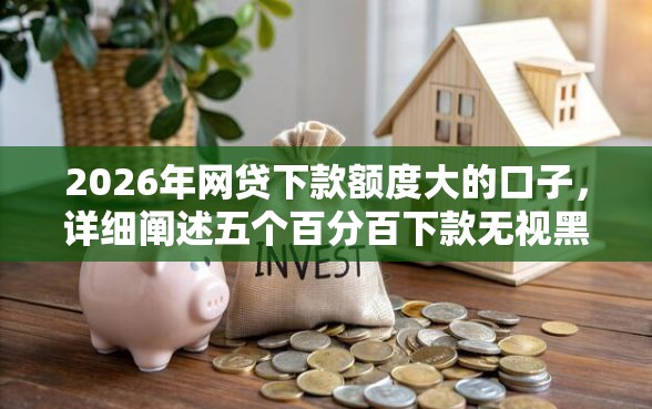 2026年网贷下款额度大的口子，详细阐述五个百分百下款无视黑白户网贷软件