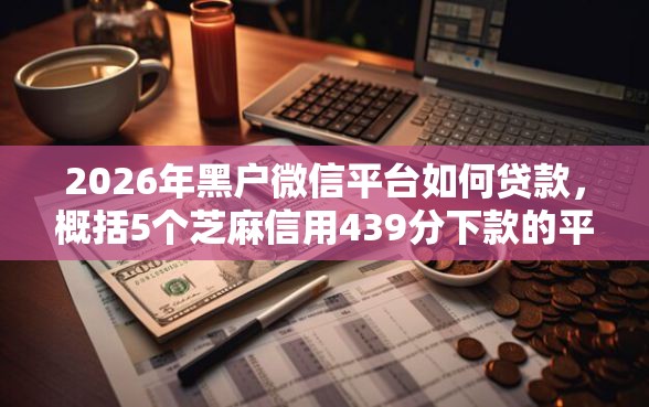 2026年黑户微信平台如何贷款，概括5个芝麻信用439分下款的平台