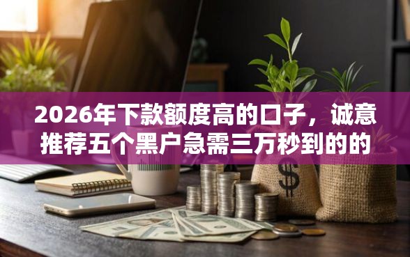 2026年下款额度高的口子，诚意推荐五个黑户急需三万秒到的的软件