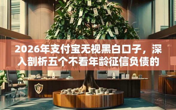 2026年支付宝无视黑白口子，深入剖析五个不看年龄征信负债的软件