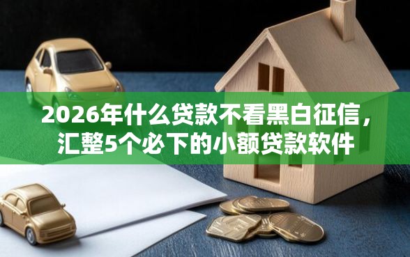 2026年什么贷款不看黑白征信，汇整5个必下的小额贷款软件
