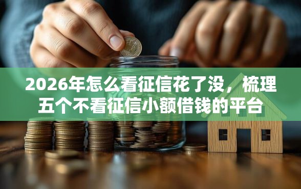 2026年怎么看征信花了没，梳理五个不看征信小额借钱的平台