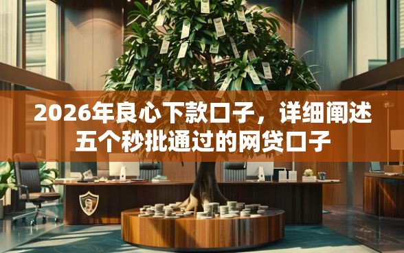 2026年良心下款口子，详细阐述五个秒批通过的网贷口子