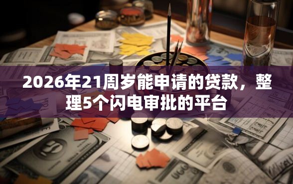 2026年21周岁能申请的贷款，整理5个闪电审批的平台