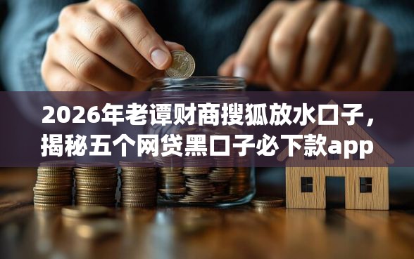 2026年老谭财商搜狐放水口子，揭秘五个网贷黑口子必下款app