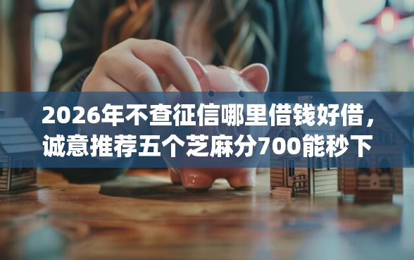 2026年不查征信哪里借钱好借,诚意推荐五个芝麻分700能秒下的app 2026年不查征信哪里借钱好借,诚意推荐五个芝麻分700能秒下的app