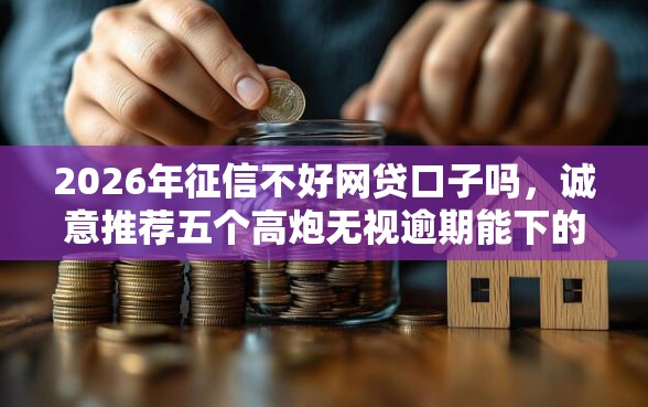 2026年征信不好网贷口子吗，诚意推荐五个高炮无视逾期能下的平台
