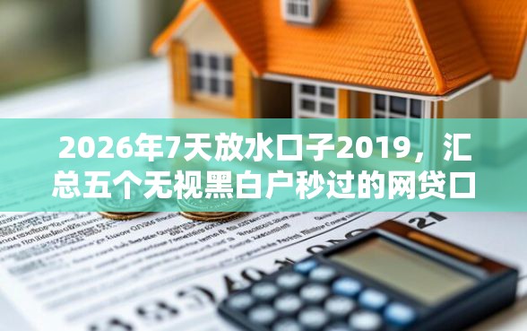 2026年7天放水口子2019，汇总五个无视黑白户秒过的网贷口子