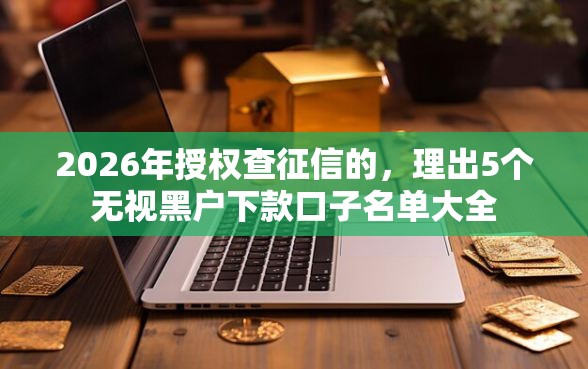 2026年授权查征信的，理出5个无视黑户下款口子名单大全