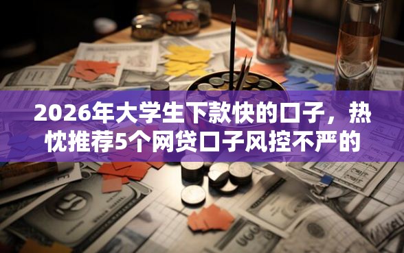 2026年大学生下款快的口子，热忱推荐5个网贷口子风控不严的平台