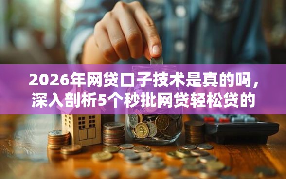 2026年网贷口子技术是真的吗，深入剖析5个秒批网贷轻松贷的平台