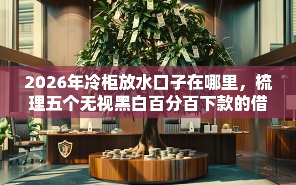 2026年冷柜放水口子在哪里，梳理五个无视黑白百分百下款的借款口子