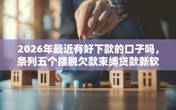 2026年最近有好下款的口子吗，条列五个摆脱欠款束缚贷款新软件