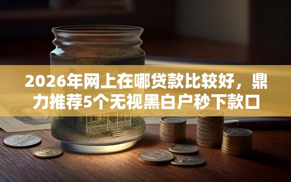 2026年网上在哪贷款比较好，鼎力推荐5个无视黑白户秒下款口子平台