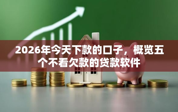 2026年今天下款的口子，概览五个不看欠款的贷款软件