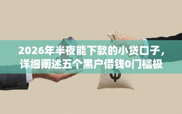 2026年半夜能下款的小贷口子，详细阐述五个黑户借钱0门槛极速下款app