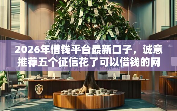 2026年借钱平台最新口子，诚意推荐五个征信花了可以借钱的网贷口子