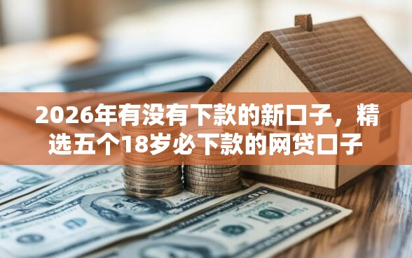 2026年有没有下款的新口子，精选五个18岁必下款的网贷口子