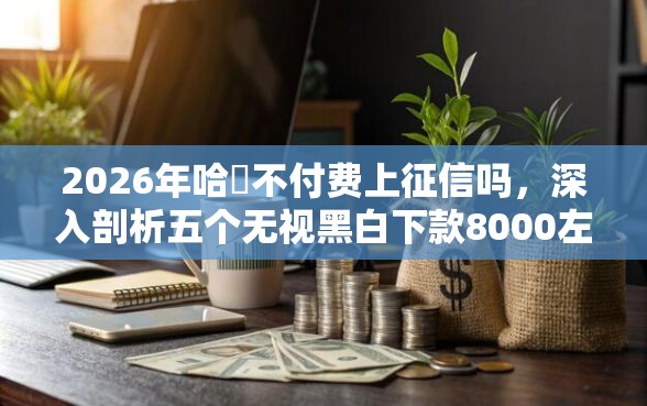 2026年哈啰不付费上征信吗，深入剖析五个无视黑白下款8000左右的口子