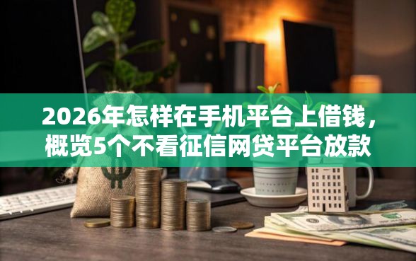 2026年怎样在手机平台上借钱，概览5个不看征信网贷平台放款快的口子