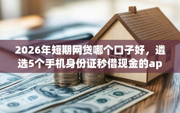 2026年短期网贷哪个口子好，遴选5个手机身份证秒借现金的app