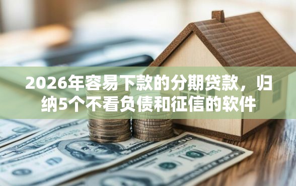 2026年容易下款的分期贷款，归纳5个不看负债和征信的软件